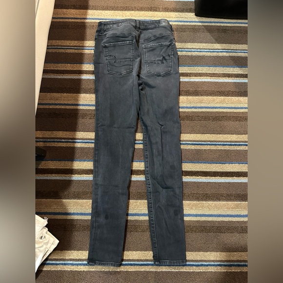 American eagle black skinny jeans - Picture 2 of 3